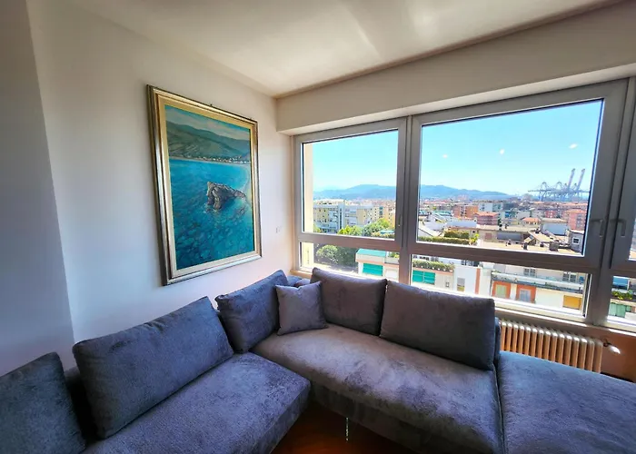 Apartmán Decimo Cielo Vista Mare La Spezia